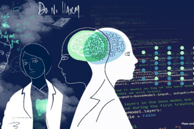 illustrated person and numbers - @DNV