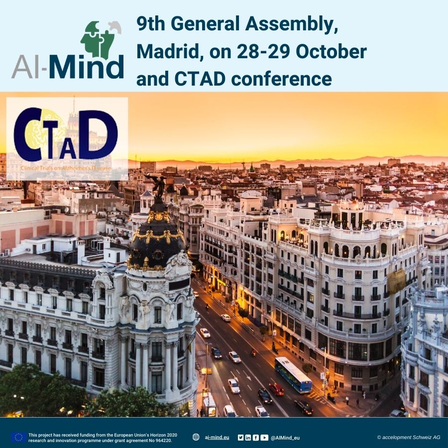Madrid, Spain and CTAD conference logo