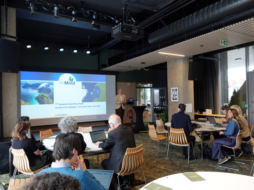 AI-Mind consortium during the meeting