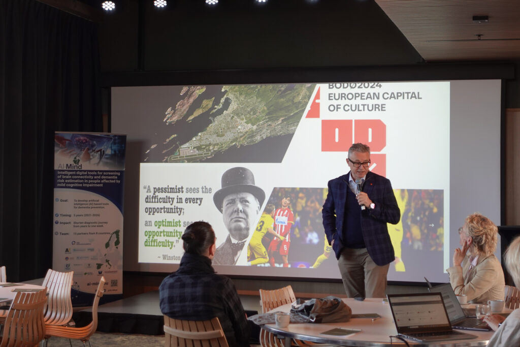 Bodo Mayer presenting