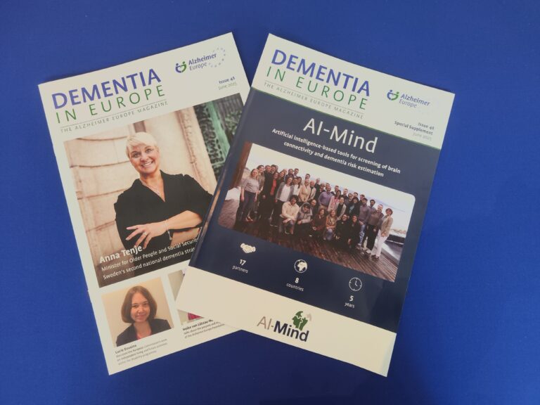 AI-Mind supplement Alzheimer Europe Magazine